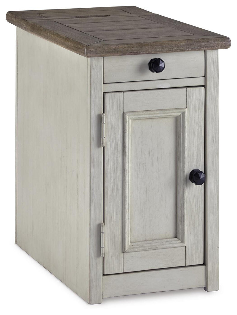 Bolanburg Two-tone Sofa Table and Chair Side End Table - T637T7