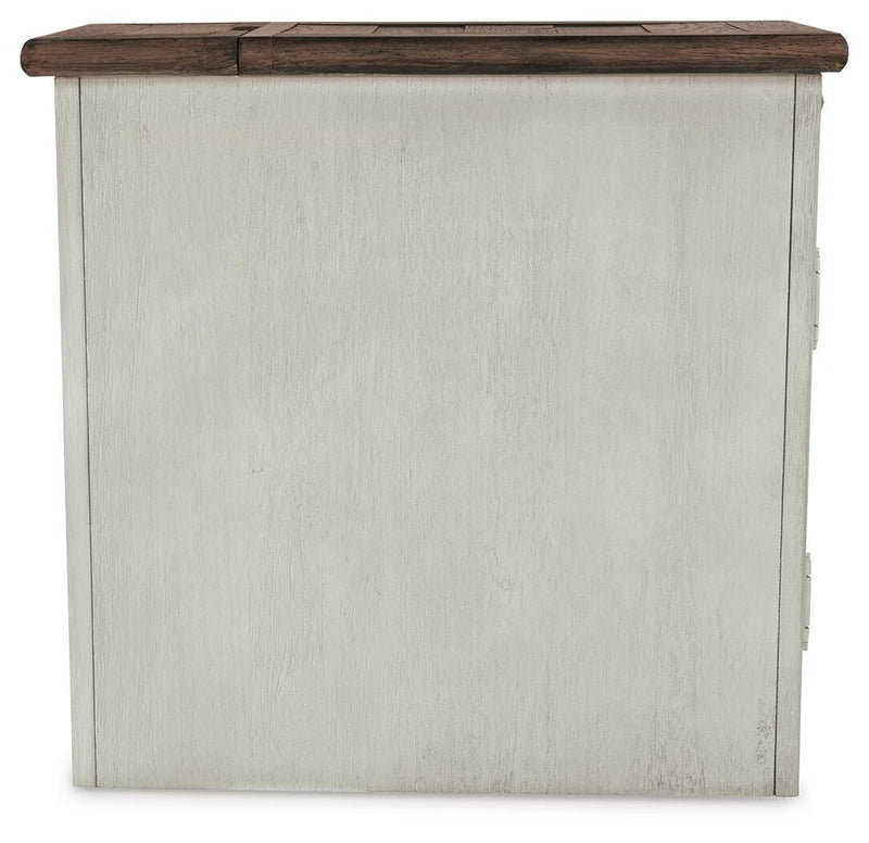 Bolanburg Two-tone Sofa Table and Chair Side End Table - T637T7