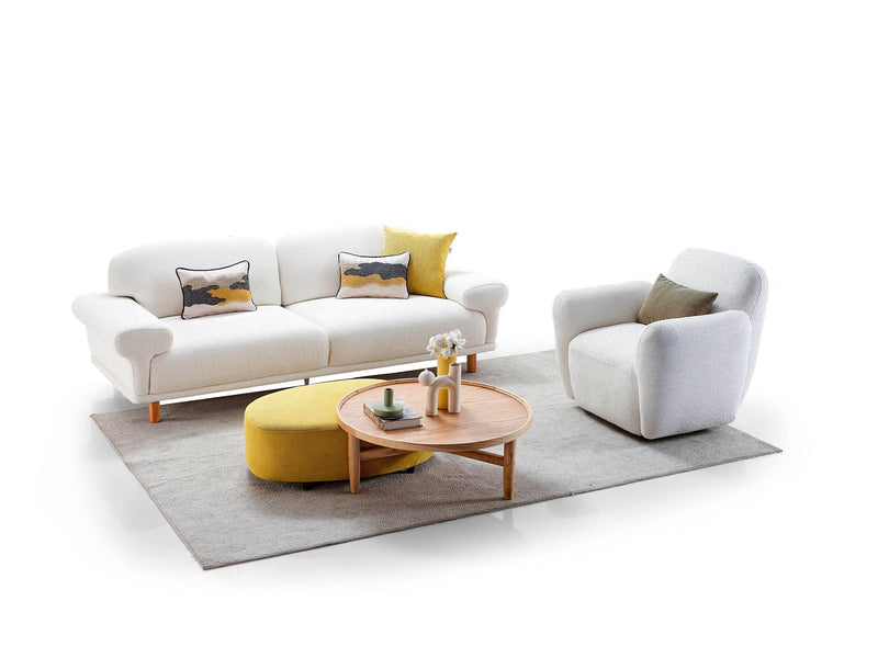 Bolly Stationary Sofa in Green - 200-ELI-BOL-T-912-3
