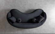 Bonita Black Velvet Living Room Set from Nova Furniture - DMV Furniture