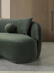 Bonita Green 81" Velvet Loveseat from Nova Furniture - DMV Furniture