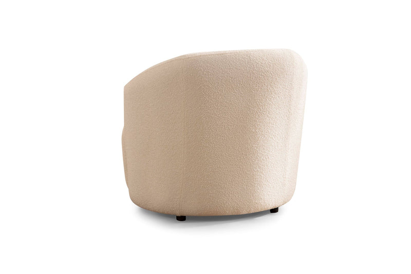 Bonita Ivory Boucle Living Room Set