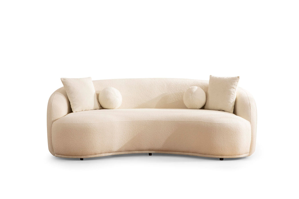 Bonita Ivory Boucle Sofa & Loveseat