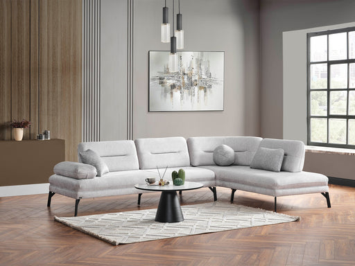 Bonita Sectional Sofa in Grey - 200-ELIF-BON-A502-S