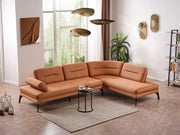 Bonita Sectional Sofa in Orange - 200-ELIF-BON-A501-S