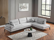 Bonita Sectional Sofa in Orange - 200-ELIF-BON-A501-S