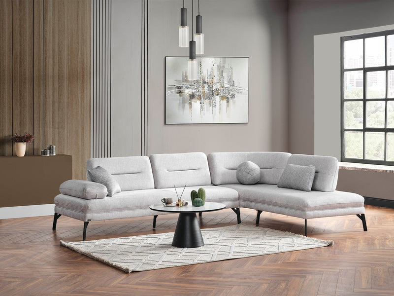 Bonita Sectional Sofa in Orange - 200-ELIF-BON-A501-S