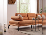 Bonita Sectional Sofa in Orange - 200-ELIF-BON-A501-S