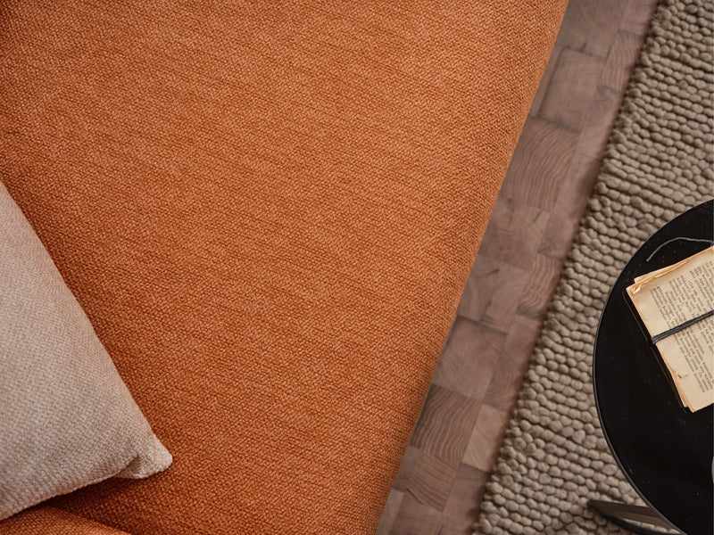 Bonita Sectional Sofa in Orange - 200-ELIF-BON-A501-S