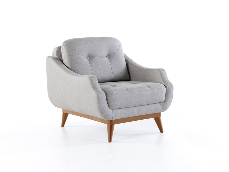 Boss Chair in Light Grey - 200-ZEN-BOS-LGRE-B