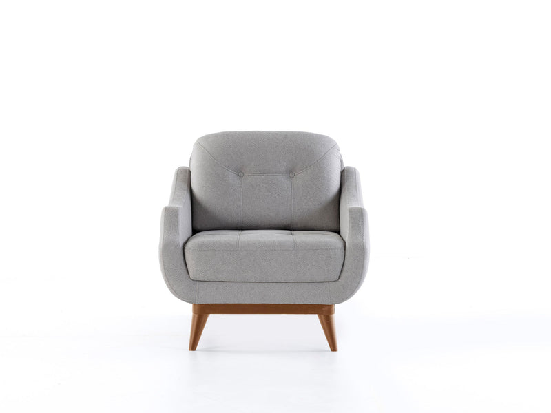 Boss Chair in Light Grey - 200-ZEN-BOS-LGRE-B
