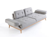 Boss Convertible Sofa in Anthracite - 200-ZEN-BOS-ANT-3