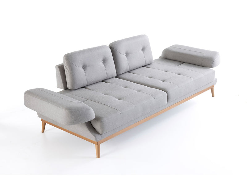 Boss Convertible Sofa in Anthracite - 200-ZEN-BOS-ANT-3
