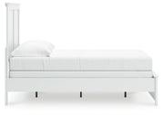 Bostwick Shoals Full Panel Bed with Dresser and Nightstand in White from Ashley - DMV Furniture