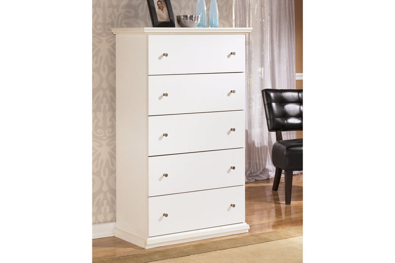 Bostwick Shoals White Chest of Drawers - DMV FurnitureChest