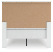 Bostwick Shoals White Full Panel Bed, Dresser, Mirror, Chest, and 2 Nightstands - B139B62