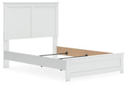 Bostwick Shoals White Full Panel Bed, Dresser, Mirror, Chest, and 2 Nightstands - B139B62