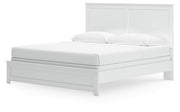 Bostwick Shoals White King Panel Bed and Chest - B139B63