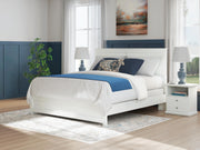Bostwick Shoals White King Panel Bed, Dresser and Mirror - B139B67