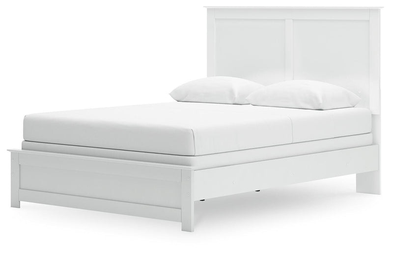 Bostwick Shoals White Queen Panel Bed, Chest and 2 Nightstands - B139B59