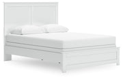 Bostwick Shoals White Queen Panel Bed, Dresser and Mirror - B139B69