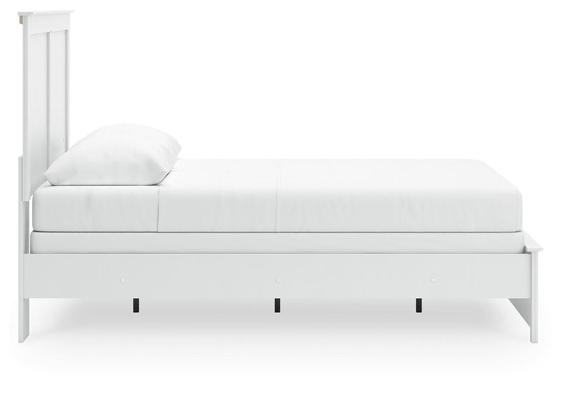 Bostwick Shoals White Queen Panel Bed, Dresser and Mirror - B139B69