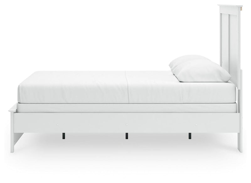 Bostwick Shoals White Queen Panel Bed, Dresser and Mirror - B139B69