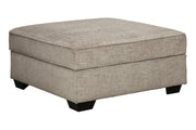 Bovarian Stone Ottoman - DMV FurnitureOttoman