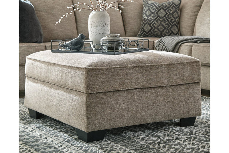 Bovarian Stone Ottoman - DMV FurnitureOttoman