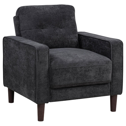 Bowen II Fabric Upholstered Track Arm Chair Steel Grey - 509983