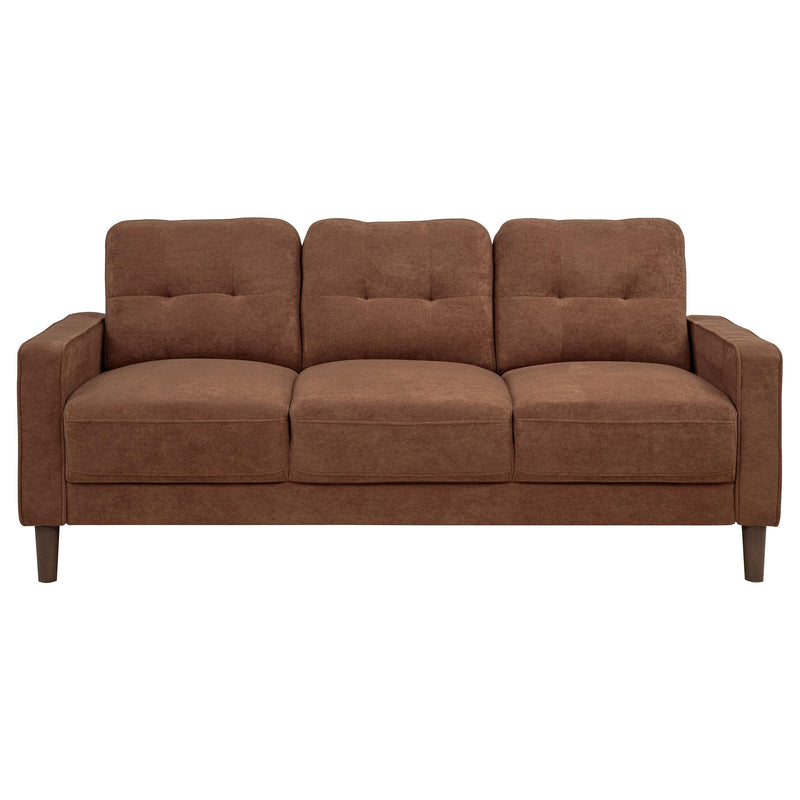 Bowen II Fabric Upholstered Track Arm Sofa Rust - 509971