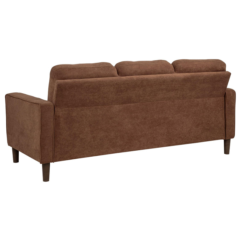 Bowen II Fabric Upholstered Track Arm Sofa Rust - 509971