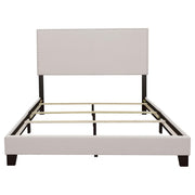 Boyd Upholstered Eastern King Panel Bed Ivory - 350051KE