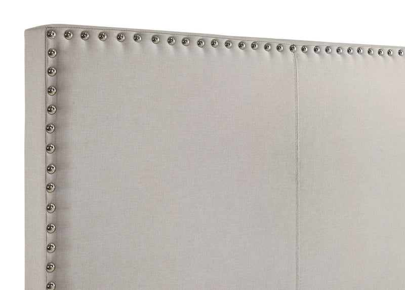 Boyd Upholstered Full Panel Bed Ivory - 350051F