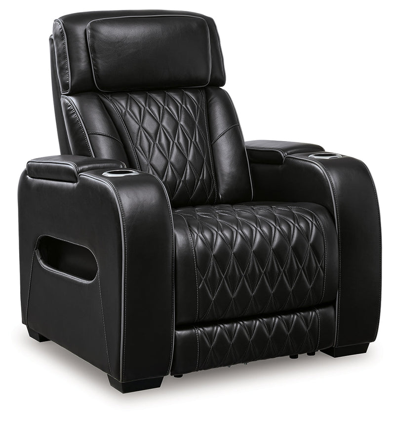 Boyington Black Power Recliner - U2710613