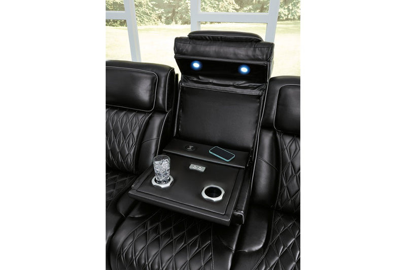 Boyington Black Power Reclining Living Room Set - DMV FurniturePower Reclining Living Room Set