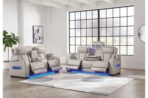 Boyington Gray Power Reclining Living Room Set - DMV FurniturePower Reclining Living Room Set