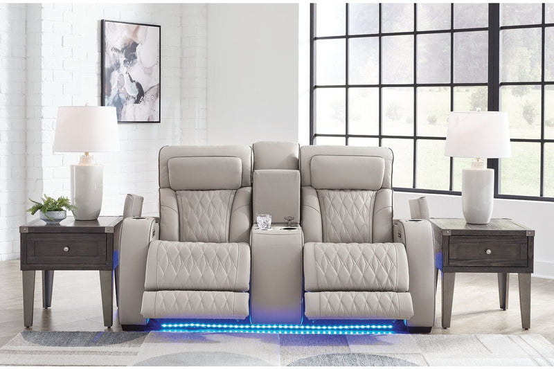 Boyington Power Reclining Sofa, Loveseat and Recliner - DMV FurniturePreSet