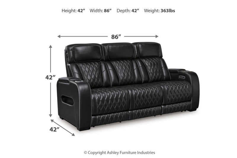 Boyington Power Reclining Sofa, Loveseat and Recliner - DMV FurniturePreSet
