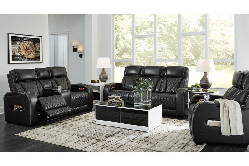 Boyington Power Reclining Sofa, Loveseat and Recliner - DMV FurniturePreSet