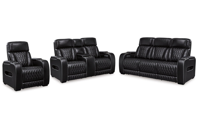 Boyington Power Reclining Sofa, Loveseat and Recliner - DMV FurniturePreSet