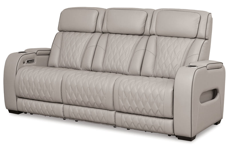 Boyington Power Reclining Sofa, Loveseat and Recliner - DMV FurniturePreSet