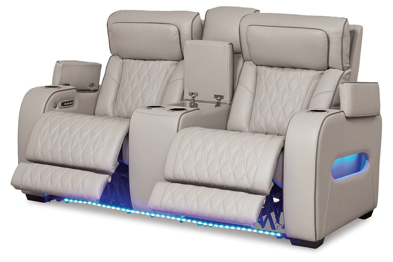 Boyington Power Reclining Sofa, Loveseat and Recliner - DMV FurniturePreSet