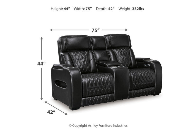 Boyington Power Reclining Sofa, Loveseat and Recliner - DMV FurniturePreSet