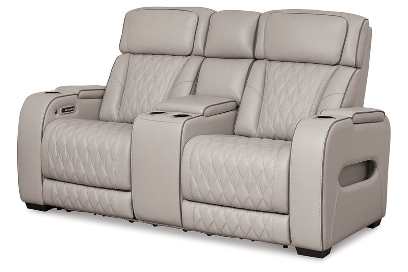 Boyington Power Reclining Sofa, Loveseat and Recliner - DMV FurniturePreSet
