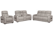 Boyington Power Reclining Sofa, Loveseat and Recliner - DMV FurniturePreSet
