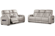 Boyington Power Reclining Sofa, Loveseat and Recliner - DMV FurniturePreSet