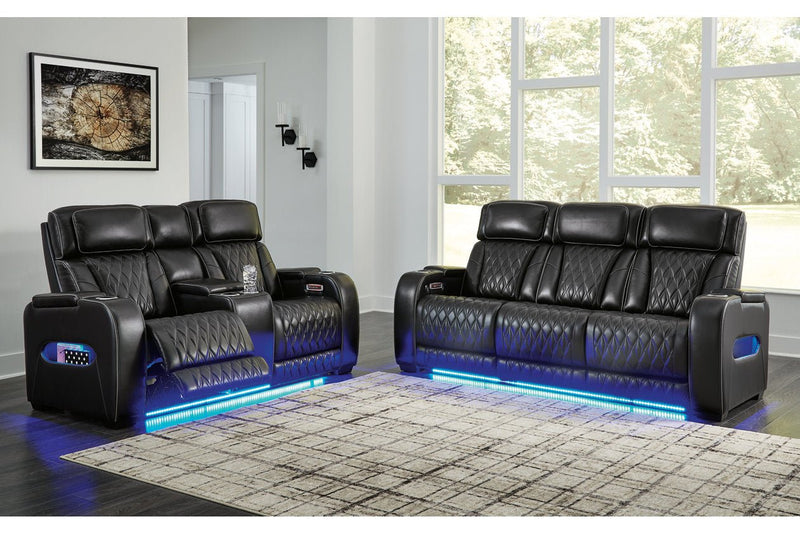 Boyington Power Reclining Sofa, Loveseat and Recliner - DMV FurniturePreSet