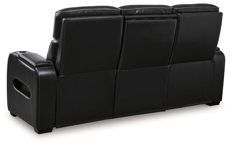 Boyington Sofa, Loveseat Recliner in Black - DMV FurniturePower Reclining Living Room Set