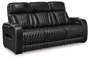 Boyington Sofa, Loveseat Recliner in Black - DMV FurniturePower Reclining Living Room Set